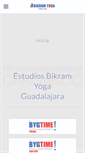 Mobile Screenshot of bikramyogaguadalajara.com